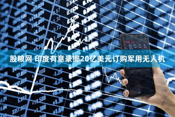 股粮网 印度有意豪掷20亿美元订购军用无人机